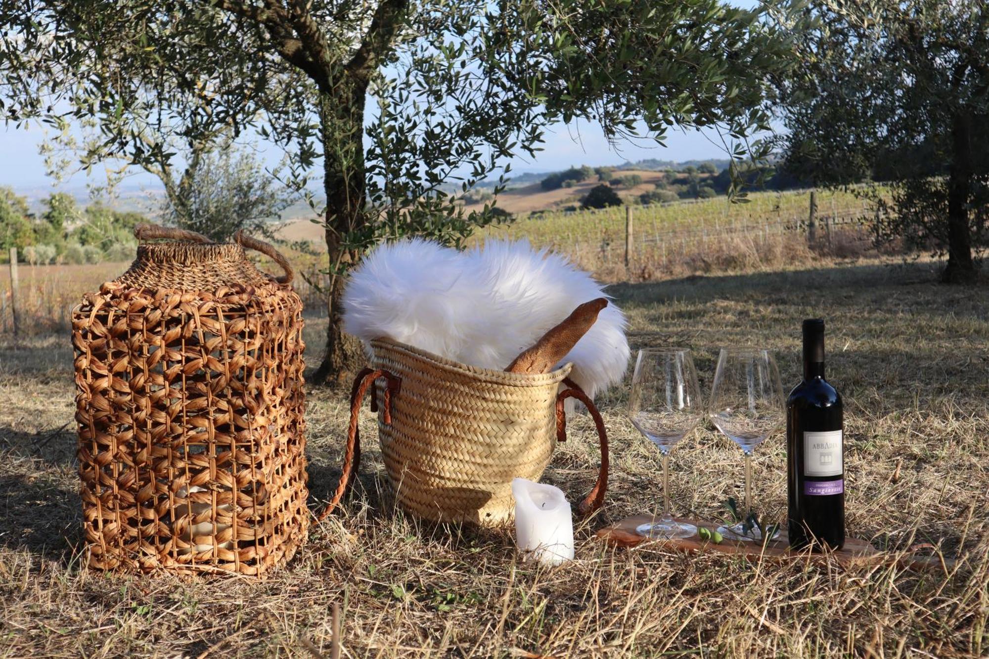 Bed and Breakfast Abbadia Wine Relais Montefollonico Екстер'єр фото