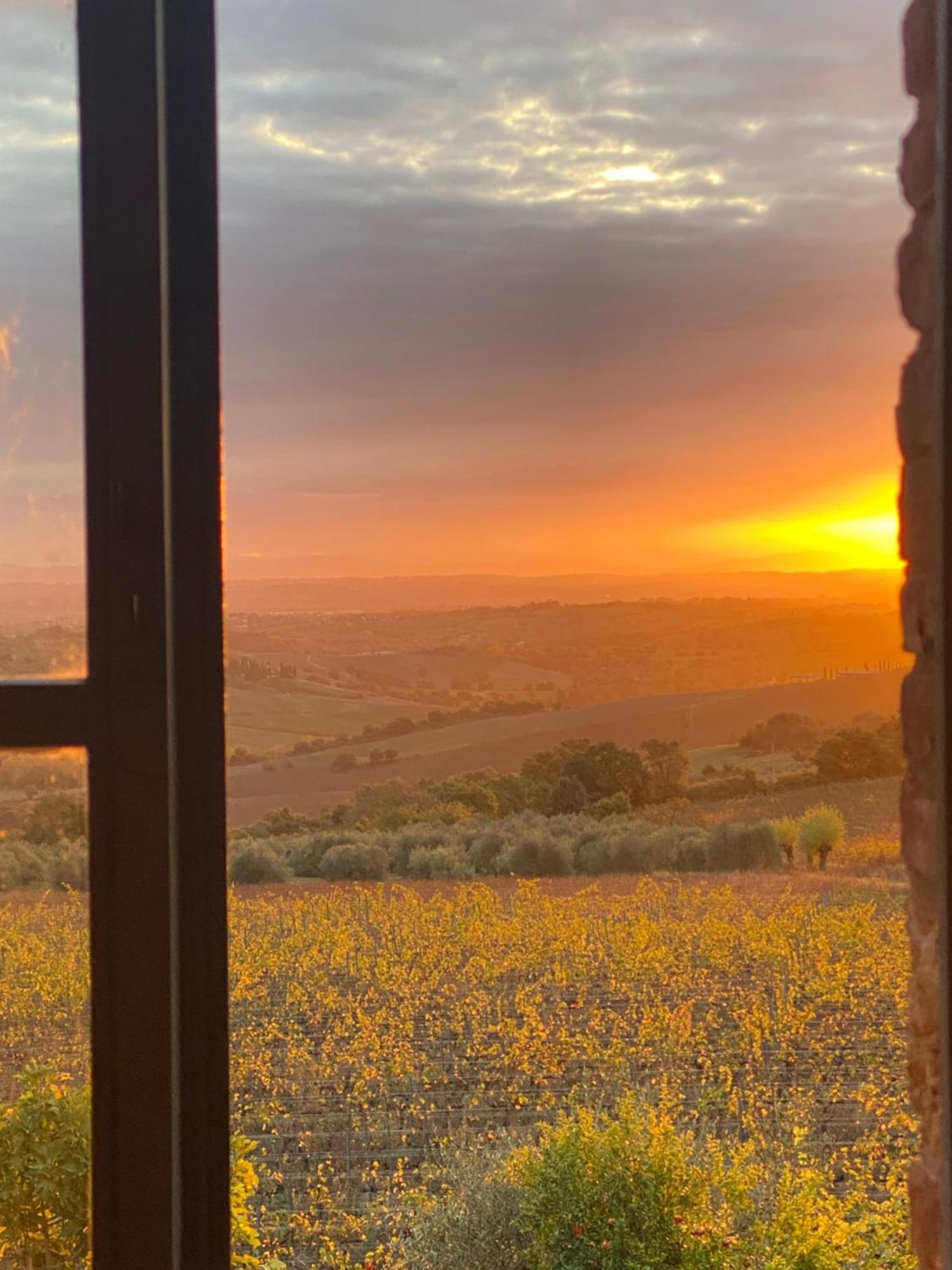 Bed and Breakfast Abbadia Wine Relais Montefollonico Екстер'єр фото