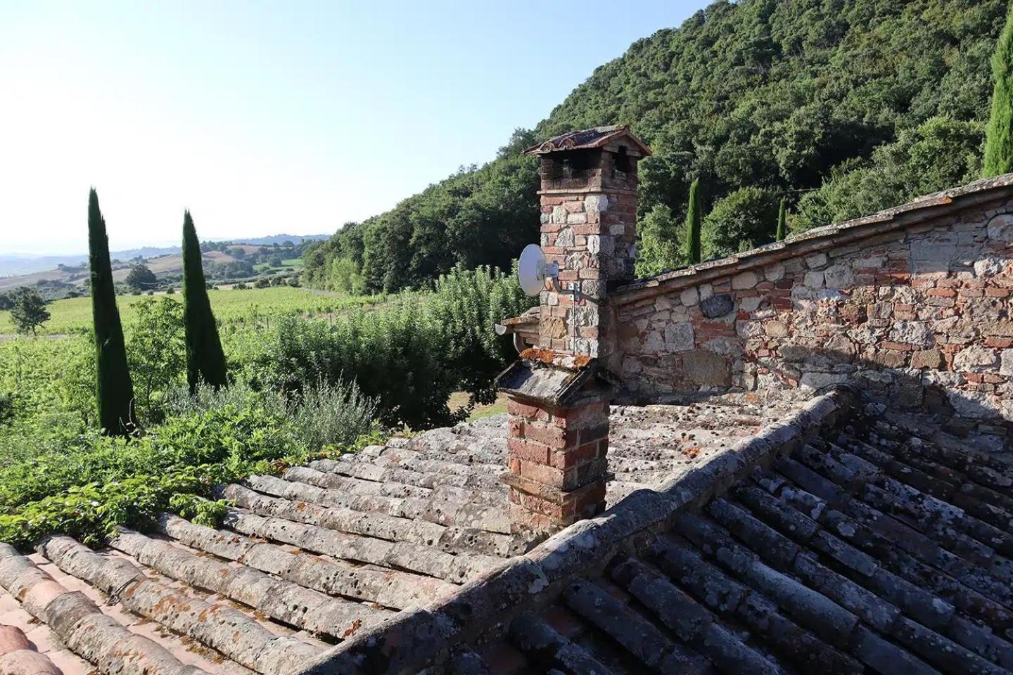 Bed and Breakfast Abbadia Wine Relais Montefollonico Екстер'єр фото